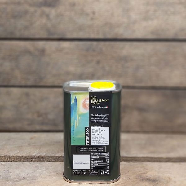Olio in Latta da 0,25 Lt