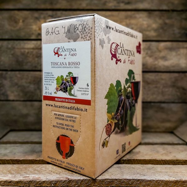 Bag in box Rosso 3 Lt