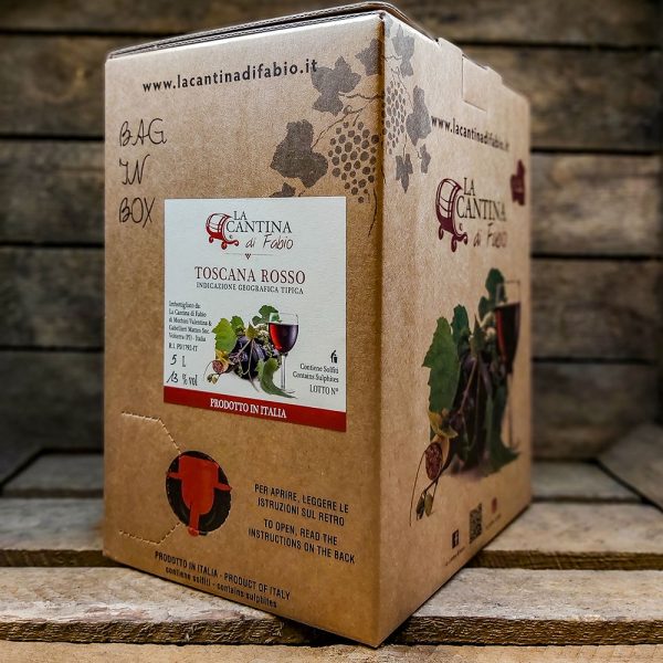 Bag in box Rosso 5 Lt